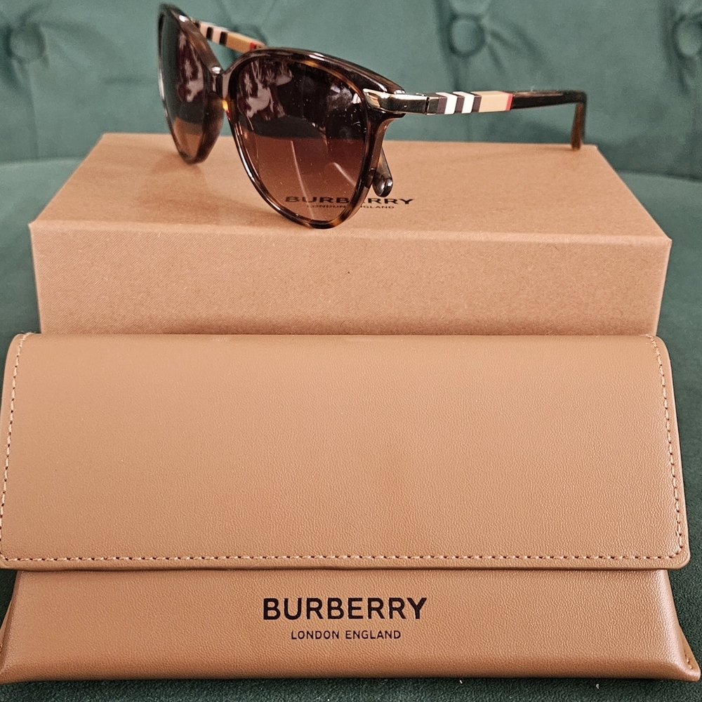 Burberry Tortoise Shell Sunglasses
